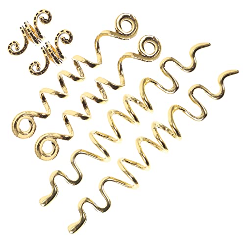 Gogogmee 6stücke Damen Haarschmuck Teiliges Für Zöpfe Haarschmuck Spiralen Und Ringe Langanhaltende Charmante Accessoires Für Geflochtene Frisuren Und Extensions von Gogogmee