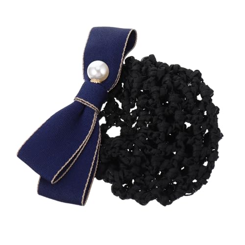 Gogogmee Eleganter Mesh Haarnetz Dutt Haarschmuck mit Schleife für Damen Starker Clip für Festen Geeignet für Dünnes und Dickes Haar für Beruf und Alltag Vielseitiges Haaraccessoire von Gogogmee