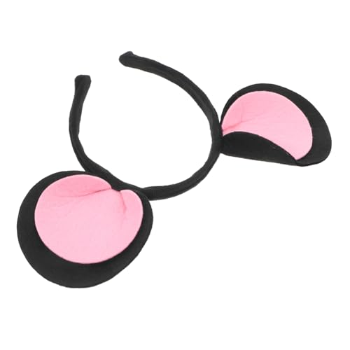 Gogogmee Felt Mausohren Haarreif Kuscheliges Cosplay Accessoire Leichtes Weiches Stirnband Für Party Aufführung Karneval von Gogogmee