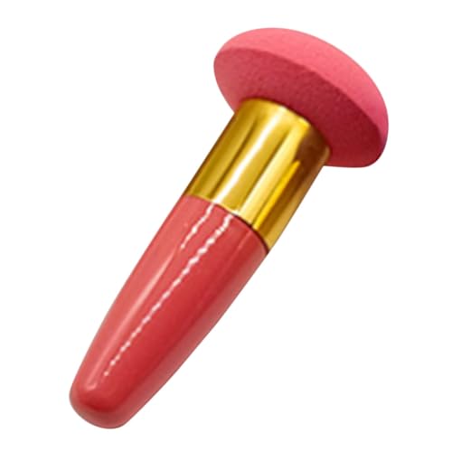Gogogmee Foundation Sponge mit Praktischem Griff Vielseitiger Beauty Schwamm für Foundation Concealer Puder Nass Trocken Anwendbar Flexible Make Up Quaste Leicht und Handlich für Damen von Gogogmee