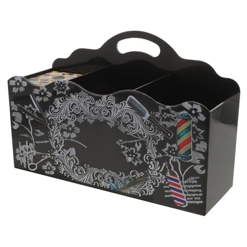 Gogogmee Scherenhalter Für Friseurwerkzeuge Salonscherenhalterbox Mit Schlitzen Aufbewahrungsbox Für Scheren Haarfärbepinsel Und Clips Organizer Für Friseursalons Und Zuhause von Gogogmee