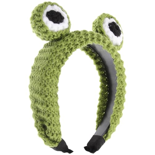 Gogogmee Frosch Stirnband aus Wollgarn Süßes Gesichtswäsche Hautpflege Haarband für und Mädchen für Spa Make Up Duschen und Gesichtsmaske Gogogmee Frosch Stirnband aus Wollgarn Süßes Gesichtswäsche Hautpflege Haarband für und Mädchen für Spa Make Up Duschen und Gesichtsmaske von Gogogmee