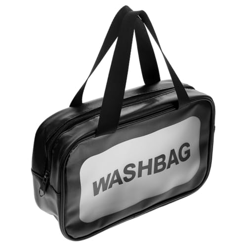 Gogogmee Frosted Transparent Kosmetiktasche Multifunktionale Make-up Aufbewahrung Für Damen Und Schwimmbad Waschbeutel von Gogogmee