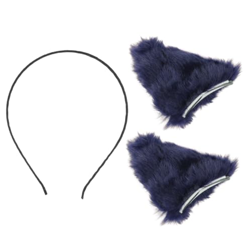 Gogogmee Fuchs Ohr Stirnband Haarreif Halloween Kopfbedeckung Cosplay Party Tier Kostüm Zubehör für Mädchen Jungen von Gogogmee