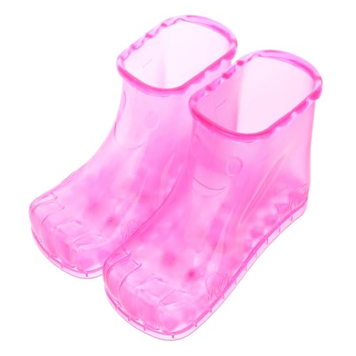 Gogogmee Fußbadestiefel Eimer Badestiefel Spa Fußbad Badeschuhe Rosa Massage Fußschrubber Duschmatte Fußbadeschuhe Fußbadestiefel Fußstiefeletten Fußbadeschuhe Pvc Rosig von Gogogmee