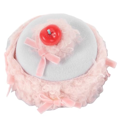 Gogogmee Geburtstag Haarclip mit Kirsch Sahne Kuchen Design Leichter Haarschmuck für Mädchen und Frauen Vielseitig für Geburtstagsfeiern und Fotoshootings Langlebige und Bequeme Haarklammer von Gogogmee