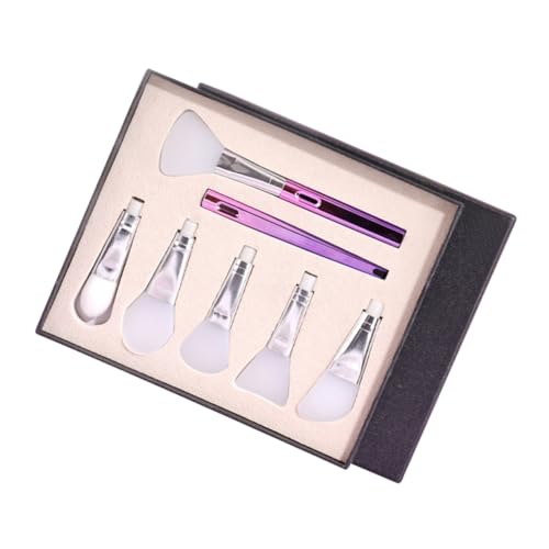 Gogogmee Gesichtsmaske-pinseln Silikon-applikator Für Hautpflege Wiederverwendbar Und Leicht Zu Reinigen Für Empfindliche Haut Und Professionelle Anwendungen von Gogogmee