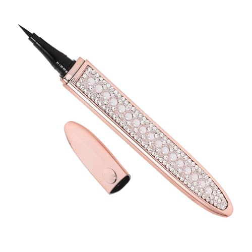 Gogogmee Glitzer Flüssig Eyeliner Kleber Selbstklebender Eyeliner für für Make Up Anfänger und Profis für Präzise Augenlinierung von Gogogmee