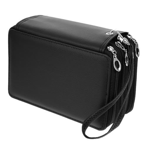 Gogogmee Große Kapazität Stifte Schichten Zipper Bleistiftbeutel für Effektive Aufbewahrung für Künstler von Gogogmee