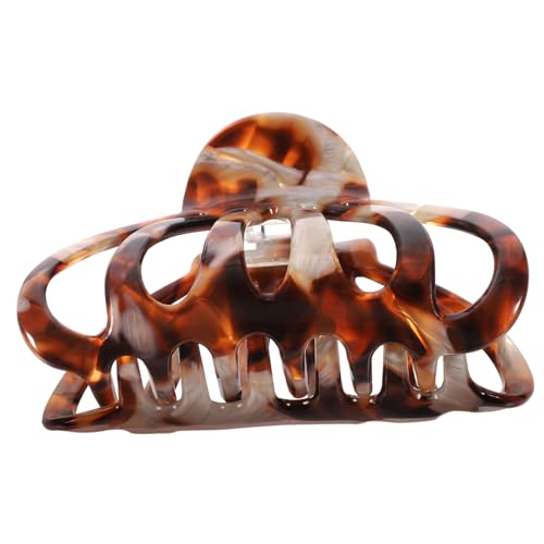 Gogogmee Großer Haarklauenclip für Damen Dekorativer Haarclip im Leopardenmuster für Dickes oder Dünnes Haar für Besondere Anlässe Wie Geburtstage oder Hochzeiten von Gogogmee