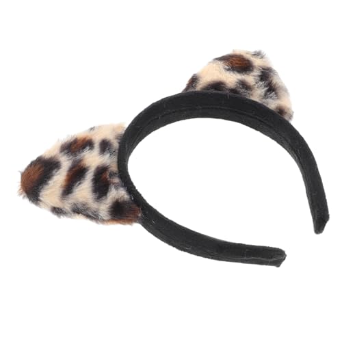 Gogogmee Leopardenmuster Katzenohren Haarreif Für Cosplay Und Halloween Leicht Und Für Partys Und Festivals Süßes Design Für Und Mädchen von Gogogmee