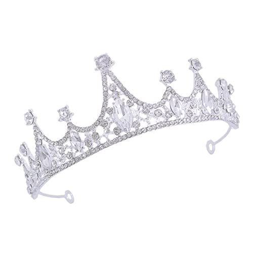 Gogogmee Haarband mit Funkelnden Strasssteinen Perfektes Diadem für Geburtstagsfeiern und Auftritte Geeignet für Mädchen aus Robustem Legierungsmaterial Gefertigt von Gogogmee