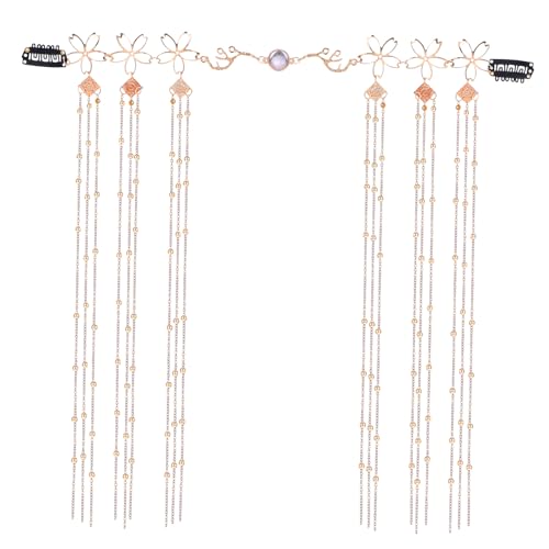 Gogogmee Haarkette Damen Kopfkette Hochzeits Kopfschmuck Braut Kopfkette Damen Kopfschmuck Mädchen Haarschmuck Accessoires Für Damenschmuck von Gogogmee