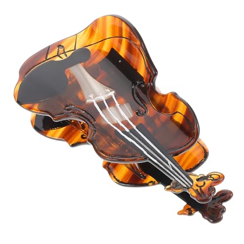 Gogogmee Haarklammer Celluloseacetat Haarschere Shark Design Starker Haarspange für Damen Mädchen Musikliebhaber Vielseitiges Styling von Gogogmee