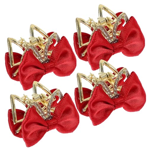 Gogogmee 4stücke Haarklammern Mit Schleife Für Dickes Haar Haarklammern Für Dünnes Haar Für Frauen Mädchen von Gogogmee