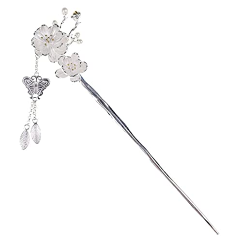 Gogogmee Haarstab für Damen Retro Haarforke aus Hochwertigem Material mit Quaste für Hochsteckfrisuren Vintage Haarschmuck für Besondere Anlässe von Gogogmee