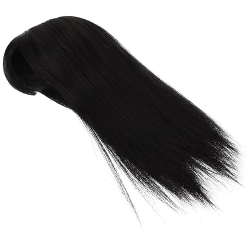 Gogogmee Haartopper Damen Dünnes Haar Haarteil Clip Haarverlängerung Unsichtbarer Volumenaufsatz Natürliches Haar Schwarz Leichte Bequeme Haarpieces Kleber für Frauen von Gogogmee