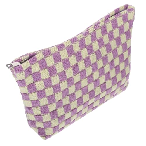 Gogogmee Reise-Kosmetiktasche Im Gitterdesign Große Tragbare Make-up-Tasche Aufbewahrung Von Kosmetik Vielseitige Aufbewahrungslösung Für Damen Und Für Und Alltag von Gogogmee