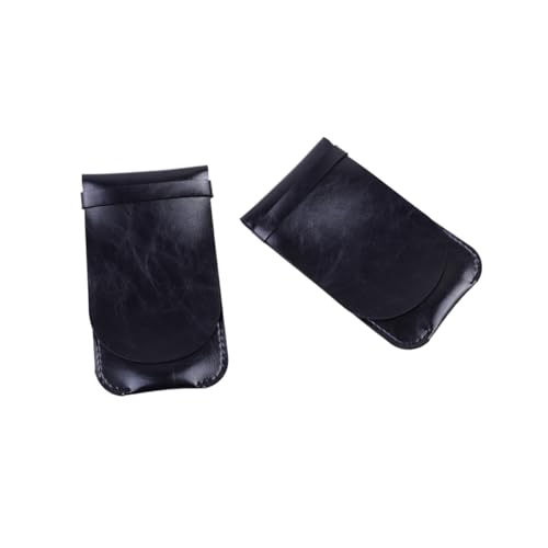 Gogogmee Handgefertigte Leder Stifttasche Vintage Pen Case Schutzhülle für Mehrere Stifte Langlebig Robust für Büro Schule Zuhause Geeignet von Gogogmee