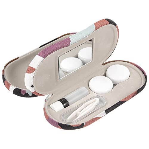 Gogogmee Hartschalen Brillenetui Mit Doppelverwendung Tragbarer Brillenbox Organizer Robuste Gläserbox Für Reisen Und Zuhause Geeignet Für Sonnenbrillen Und Sehhilfen von Gogogmee