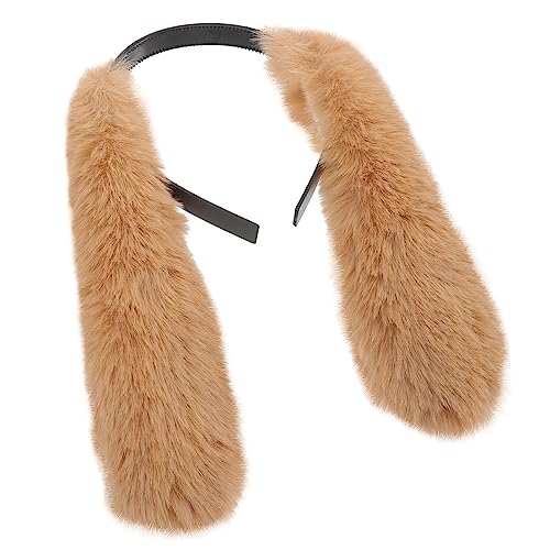 Gogogmee Luxuriöses Plüsch-ohr-stirnband Kopfbedeckung Für Osterhasen-ohren Cosplay Stilvolles Haarband von Gogogmee