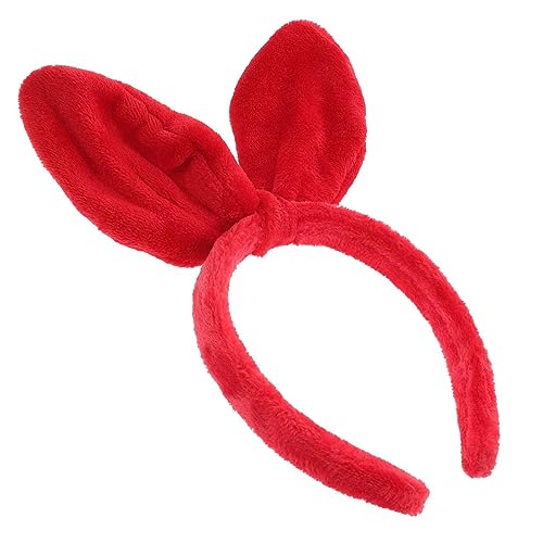 Gogogmee Hasenohren Stirnband Hasenohren Stirnband Mädchen Stirnbänder Damen Haar Accessoires Stirnbänder Für Frauen Mädchen Haar Accessoire Damen Kopfbedeckung Hasenohren von Gogogmee