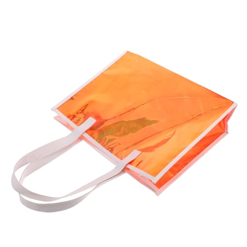Gogogmee Holografische Transparente PVC Tasche mit Tragegriff Wasserfest Langlebig Jelly Bag für Party Shopping Konzert und Stadion Vielseitige Handtasche mit Schillerndem Gogogmee Holografische Transparente PVC Tasche mit Tragegriff Wasserfest Langlebig Jelly Bag für Party Shopping Konzert und Stadion Vielseitige Handtasche mit Schillerndem von Gogogmee