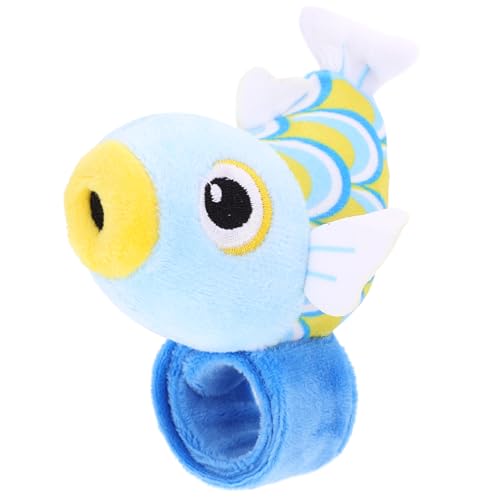 Gogogmee Karpfen Slap Armband aus Plüsch Cartoon Stofffisch für Handgelenk Dekoration für Mottopartys und Geburtstagsfeiern Angenehm zu Tragen Robust und Leicht von Gogogmee