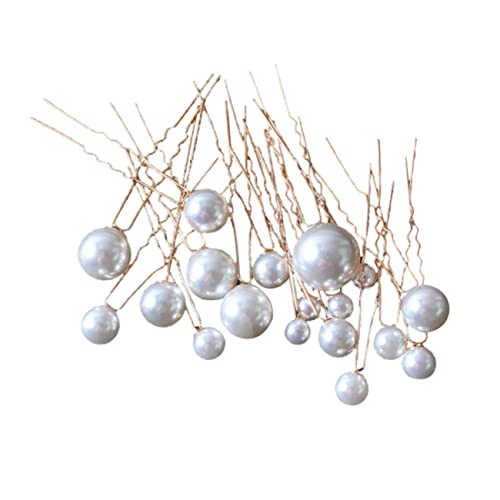 Gogogmee 18stücke Teiliges Braut Haarschmuck Mit Perlen Und Blumen Haarnadeln Für Hochzeiten Und Festliche Anlässe Elegante Haaraccessoires Für Frauen Und Mädchen von Gogogmee