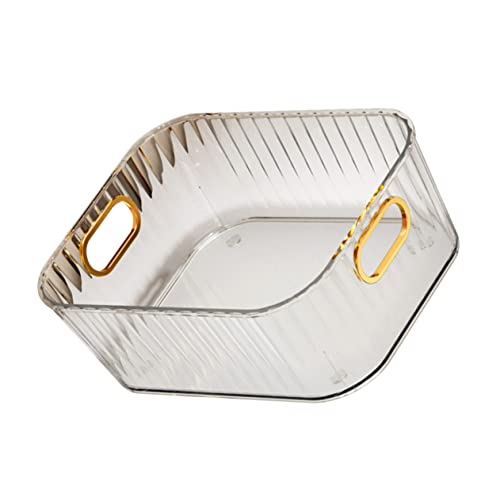 Gogogmee Kosmetik-aufbewahrungsbox Transparent Mit Deckel Desktop-organizer Für Make-up Hautpflege Produkte Kleinigkeiten Badezimmer Wohnzimmer Büro Schlafzimmer Gogogmee Kosmetik-aufbewahrungsbox Transparent Mit Deckel Desktop-organizer Für Make-up Hautpflege Produkte Kleinigkeiten Badezimmer Wohnzimmer Büro Schlafzimmer von Gogogmee