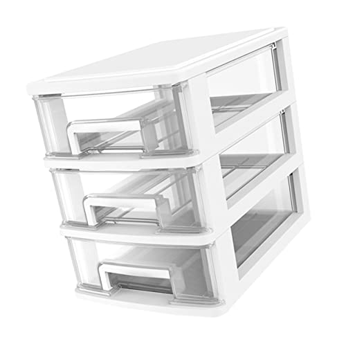 Gogogmee Kosmetik-organizer Kunststoff-aufbewahrungsbox Schublade Multifunktionaler Desktop-organizer von Gogogmee