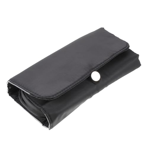 Gogogmee Kosmetiktasche Makeup Tools Bag Tragbar Multifunktional Leicht Schwarzer Kulturbeutel für Reisen und Alltag Damen und Mädchen Organizer von Gogogmee