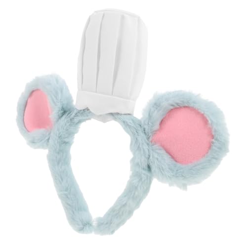 Gogogmee Kostümzubehör Mäuseohren Haarreif Lifelike Ohrendesign Weich Komfortabel Für Damen Herren Cosplay Halloween Karneval Party von Gogogmee