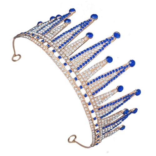 Gogogmee Bridal Mit Strasssteinen Barocke Krone Für Frauen Eleganter Kopfschmuck Für Hochzeiten Und Geburtstagsfeiern Funkelndes Design Komfortabler Sitz Für Ganzen Tag von Gogogmee