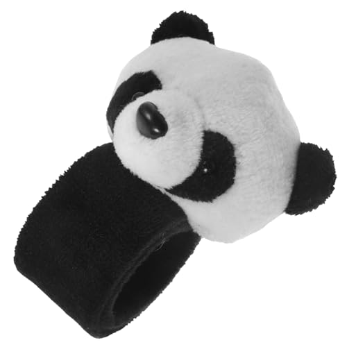 Gogogmee Kuscheliges Panda Slap Armband aus Strapazierfähigem Flanell Weiches Tier Handgelenksband als Niedliches Party Mitgebsel für Kindergeburtstag und Freundschaft Leicht Tragbar und von Gogogmee