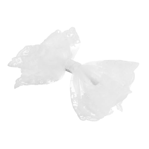 Gogogmee Lace Spring Hairpin Mädchen Haarschmuck Charmanter Haarclip Weiß Langlebig und Leicht Einzigartiges Design für Alltag und Party Praktische für Einfachen Transport und Stilvolles von Gogogmee