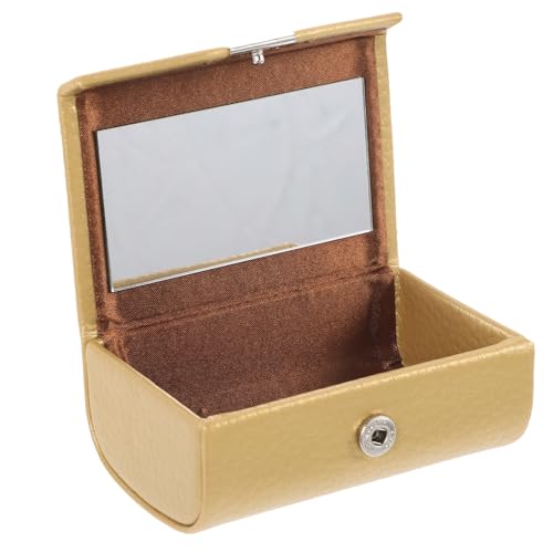 Gogogmee Lippenstifthalter mit Spiegel Tragbarer Lippenstift Organizer Make Up Organizer für Handtasche Kompakt und Leicht für Reisen und Unterwegs von Gogogmee