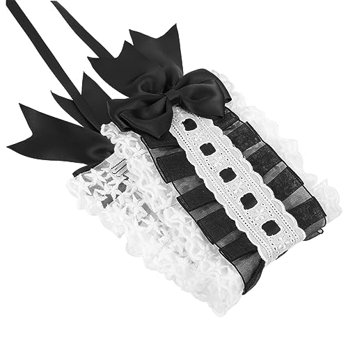 Gogogmee Lolita Haarband für Cosplay und Partys Schwarzes Design mit Sternen Süßes Haarschmuck Accessoire für Damen Leicht und Bequem Ergänzung für Ihr Outfit von Gogogmee