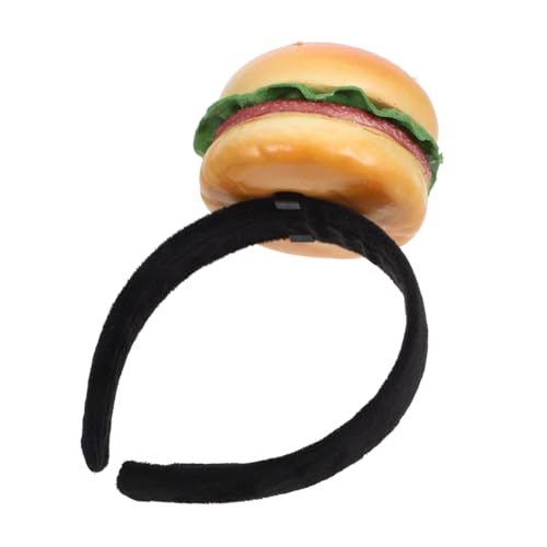 Gogogmee Burger-stirnband Aus Lustiges Party-accessoire Für Cosplay Festival-geschenk Leicht Zu Tragen Farbenfrohes Stirnband von Gogogmee