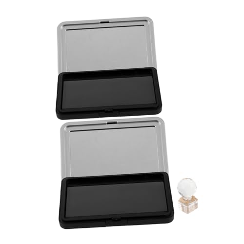 Gogogmee Magnetische Make Up Palette mit Spiegel Teiliges Leerer Lidschatten und Lippenstiftbehälter DIY Highlighter Blush Konturierung Reise Make Up Organizer Kompakt Leicht von Gogogmee