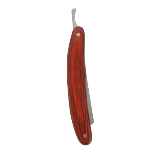 Gogogmee Manuelles Rasiermesser mit Holzgriff Edelstahlklinge Faltbar Langlebig Leicht und Tragbar für Bart Koteletten und Kurze Haare Geeignet für Friseure und Heimgebrauch Gogogmee Manuelles Rasiermesser mit Holzgriff Edelstahlklinge Faltbar Langlebig Leicht und Tragbar für Bart Koteletten und Kurze Haare Geeignet für Friseure und Heimgebrauch von Gogogmee