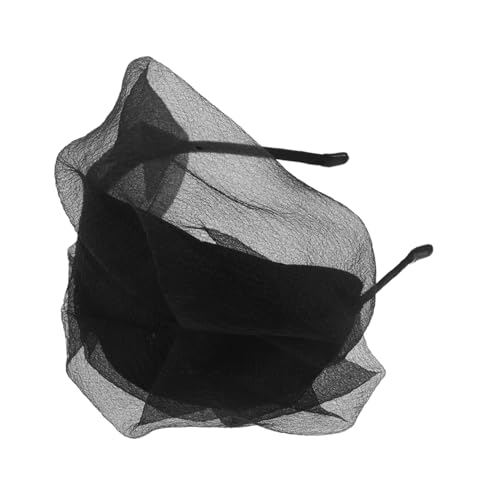 Gogogmee Mesh Beret Haarreifen mit Halbhut Design Atmungsaktives Stirnband für Damen Vielseitig Passend für Haarlängen Modisches Haarschmuck accessoire für Hochzeiten und Tea Parties von Gogogmee
