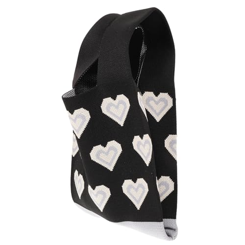 Gogogmee Modische Gestrickte Tragetasche für Damen Gehäkelt Praktische Aufbewahrung für Strand Reisen und Besondere Anlässe von Gogogmee