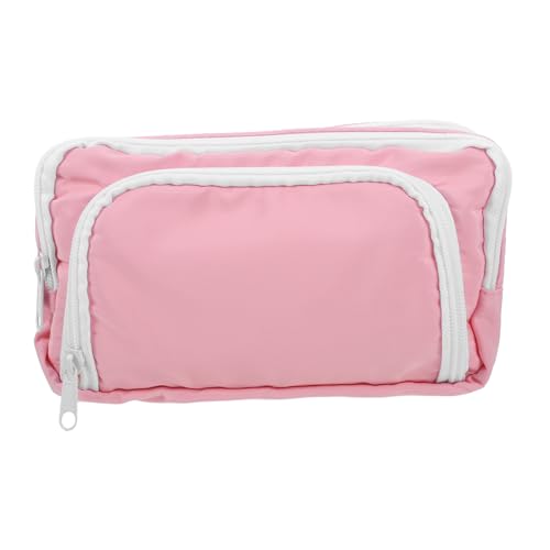 Gogogmee Multifunktions Bleistifttasche Stoff Tragbarer Bleistiftbeutel mit Großem Fassungsvermögen für Schule und Büro Reißverschlusstasche für Schreibwaren von Gogogmee