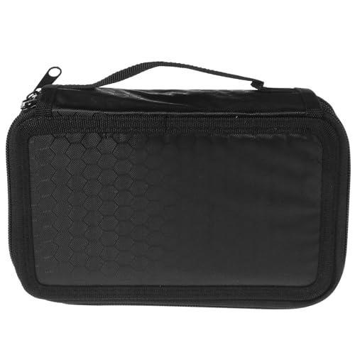 Gogogmee Stifftasche Mit Reißverschluss Stofftasche Zum Aufbewahren Von Stiften Großes Fassungsvermögen Für Schreibwaren Tragbar Und Langlebig von Gogogmee