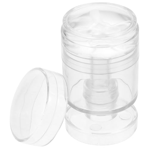 Gogogmee Nail Art Stamper mit Transparentem Silikon stempel und Schaber Drehbarer Nagelstempel für Präzises French Manicure Stamping DIY Nageldesign Zubehör für Anfänger und Profis von Gogogmee