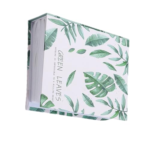 Gogogmee Nail Sticker Album mit Fächern Tragbares Aufbewahrungsbuch für Nagelsticker Nail Decal Sammelalbum Geeignet für Nagelstudio und DIY Nailart Praktisches Display zur Ordentlichen von Gogogmee