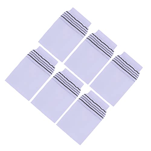 Gogogmee Peeling-handtücher Zum Duschen 10er-pack Weiße Badehandschuhe Sanfte Badefäustlinge Weich Und Bequem Für Den Täglichen Gebrauch von Gogogmee