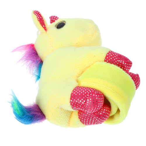 Gogogmee Plüsch Slap Armband Kuscheliges Tier Schnapparmband Party Weiches Leichtes Stofftier Armband Für Mädchen Jungen Alltag von Gogogmee