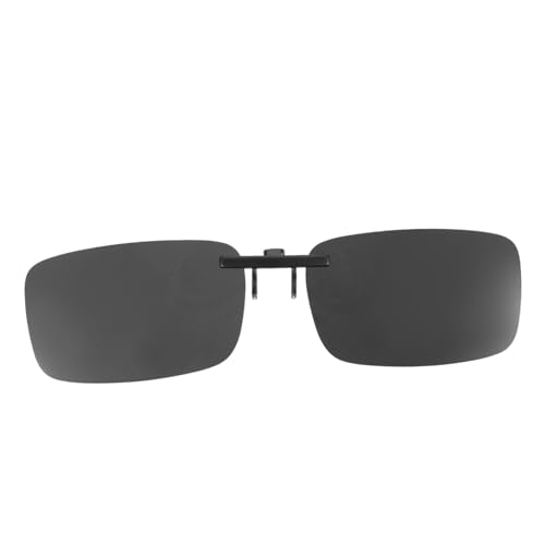 Gogogmee Polarisierter Clip-sonnenbrillenclip Für Randlose Brillen Clip-sonnenbrillen Linsenersetzung Unisex-sonnenbrillenclip Augenermüdung Und Blendung Sicherer Für Fahren von Gogogmee